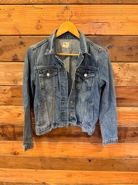 GAP Classic Icon Jean Jacket - Saddle Blue - S